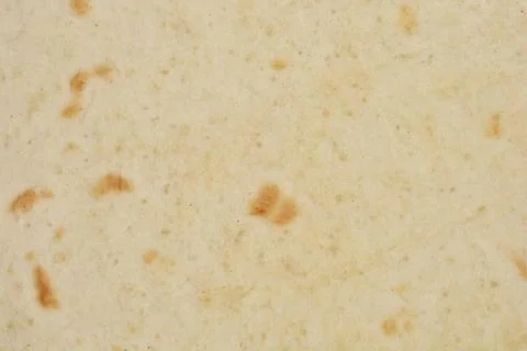 Texture of Wheat Tortilla Close Up 스톡 사진