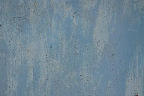 Texture Of White And Blue Old Peeling Paint Stock Photos