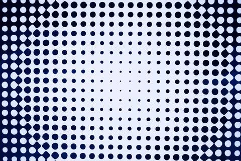 Texture of white background with black circles of different sizes Stock Photos
