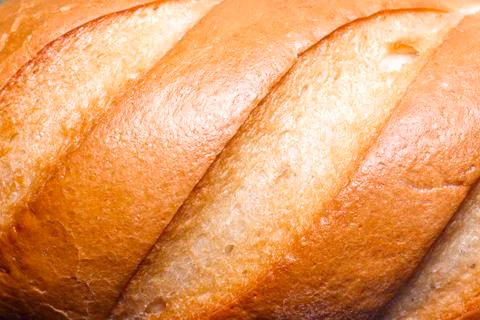 Texture of white bread, bread background texture Stock Photos