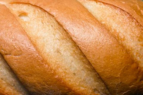 Texture of white bread, bread background texture Stock Photos