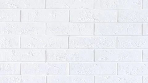 Texture White brick wall for background Stock Footage 194116411