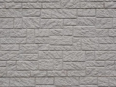 Texture of white brick wall background in rural room Stock Photos