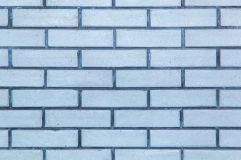 Texture of white brick wall Fotos Stock