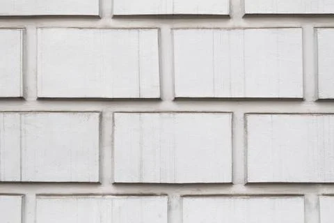 Texture of white brick wall Foto stock