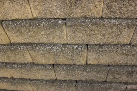 Texture of white brick on the wall Stock Photos