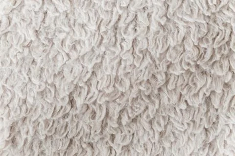Texture of a white carpet Foto stock