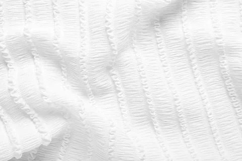 Texture of white cloth as background Stock Photos