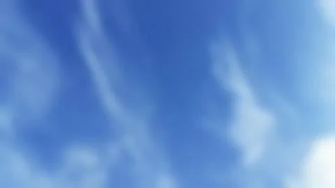 Texture white clouds and blue sky in sunny day Stock Photos