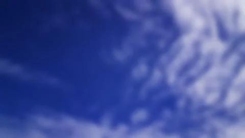 Texture white clouds and blue sky in sunny day, focus beautiful blur Stock Photos