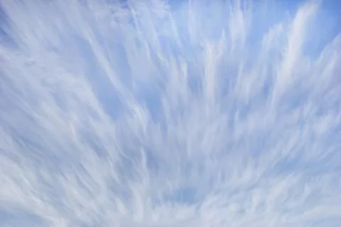 Texture white clouds on background sky. Stock Photos