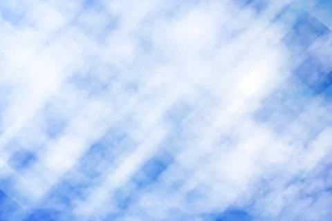 Texture of white clouds on the clear blue sky Stock Photos