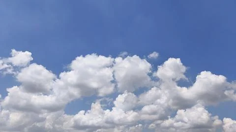Texture of white clouds rolling in the blue sky Photos