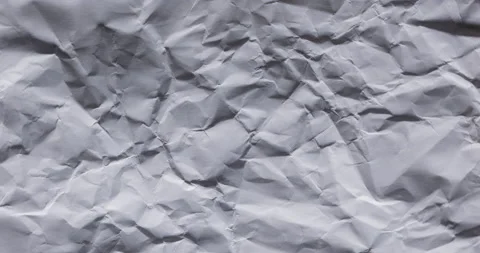 Texture Of White Crumpled Paper Stock Footage 170729945