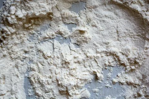 Texture from white flour Stock Photos
