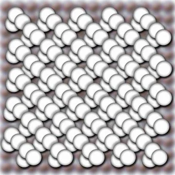 Texture from white molecules texture from rows of white symmetric molecule... Stock Photos