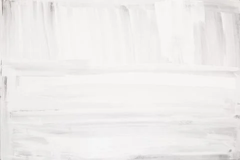 Texture of white paint strokes on wall Stock Photos