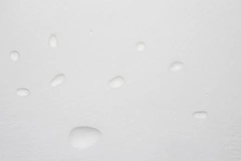 Texture of white polyurethane foam with memory effect. Stock Photos