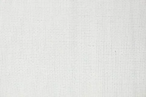 Texture of white primed canvas Stock-Fotos