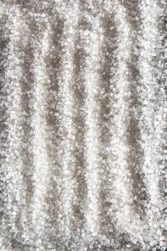 Texture of white salt close-up Stock Photos