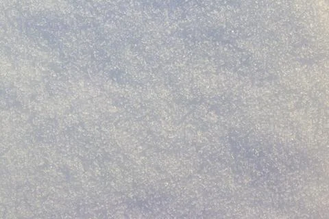 Texture of the white snow. Winter background Stock Photos