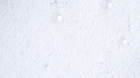 Texture of white soap foam with bubbles, abstract background. Stock Footage 269042063