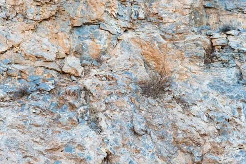 Texture white stone on the rocks. Stock Photos
