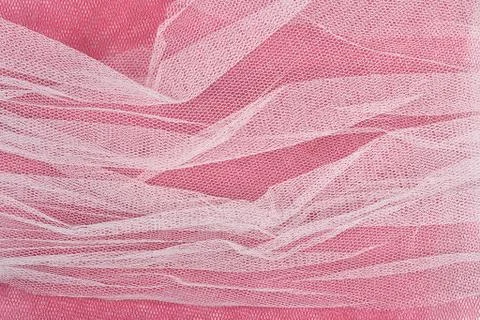 Texture of white tulle Stock Photos