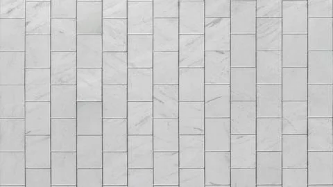 Texture of white wall marble tiles. Abstract background. Stock Photos
