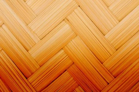 Texture of wicker cane baskets Stock Photos