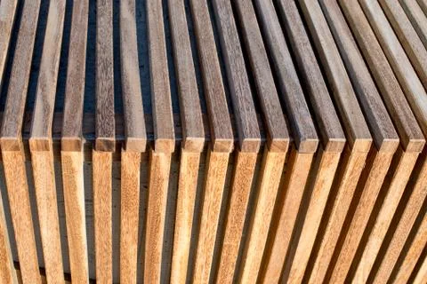 Texture of wood background closeup. Stock Photos