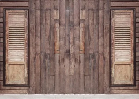 Texture of wood background wall Stock Photos