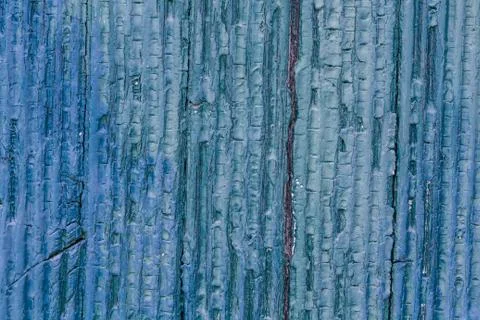 Texture of wood blue panel for background vertical Stock-Fotos