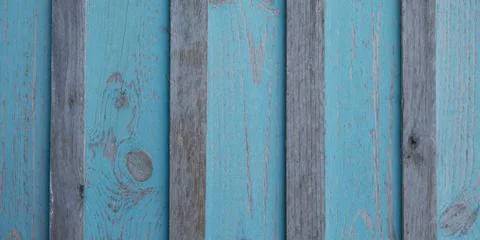 Texture of Wood blue panel for background vertical Stock Photos