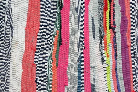 Texture woven carpet Stock Photos