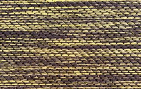 Texture woven carpet with smooth naps . Stock Photos