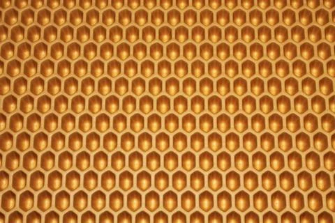 Texture yellow cells close up Stock Photos