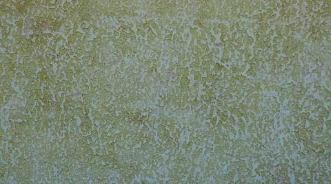 Texture of yellow decorative facade plaster with bark beetle Stock Photos