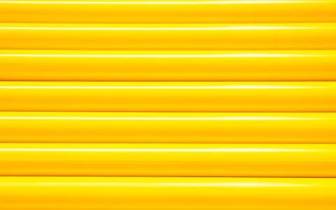 Texture yellow iron pipe Stock Photos