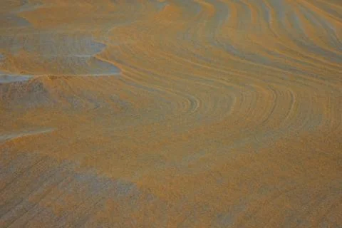 Texture yellow sand. Stock Photos