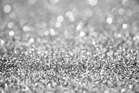 Textured abstract background Glitter Silver and elegant Photos
