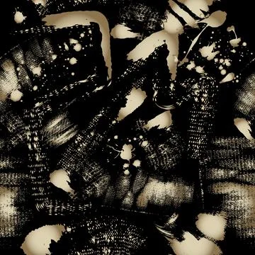 Textured abstract grunge seamless pattern. Modern colorful dirty background.  Stock Illustration