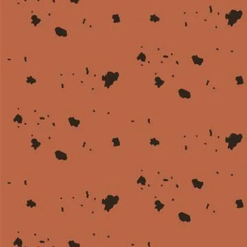 Textured abstract shapes seamless pattern. Dust particles vector repeat Illustrazione stock