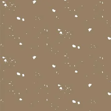 Textured abstract shapes seamless pattern. Dust particles vector repeat Stock Illustration