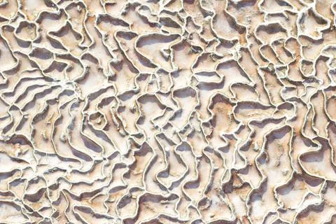 Textured background of abstract shape limestone deposits. Stock Photos