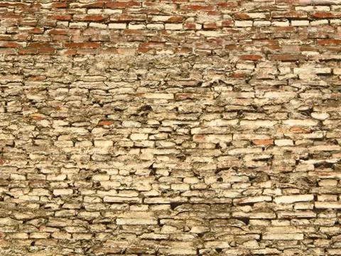 Textured background of a brick wall Stock Photos