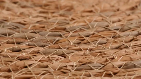 Textured background in brown-beige tones. Extrem close-up. Side view Stock Footage 238499403