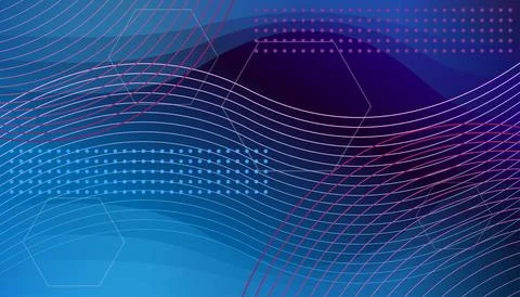Textured background with different geometric patterns Stock Illustration
