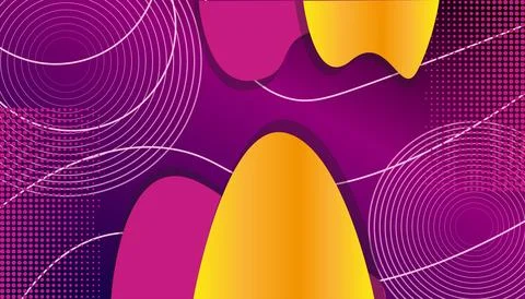 Textured background with different geometric patterns Stock Illustration