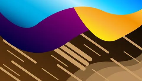 Textured background with different geometric patterns Stock Illustration